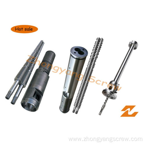 Extruder Bimetallic Screw Barrel PVC Pipe Extrusion Screw Barrel